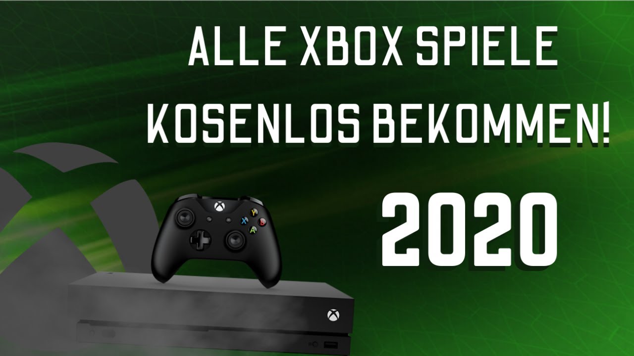 Alle Xbox One Spiele KOSTENLOS Bekommen! [2023] YouTube