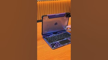 💜360 keyboard case for ipad #ipad #ipadcase #ipadpro #ipadkeyboard #fyp #ipadaccessories #Y2K #case