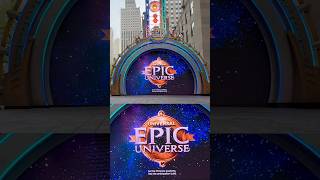 Cool #epicuniverse pop-up at Rockefeller Ctr promoting the NEW park at @UniversalOrlando 🐉🧙‍♀️🧛‍♂️🎮