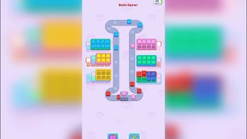 Color Cube Match level 10 gameplay walkthrough solution 