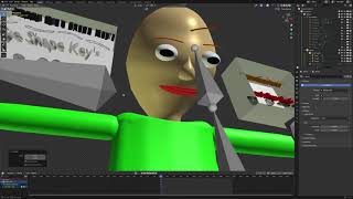 I made my own baldi rig