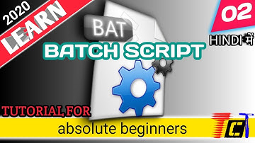 #02 Batch Scripting - Start & Color Commands