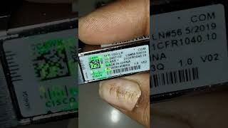 Cisco 10G LR SFP Use in Telecom #Short