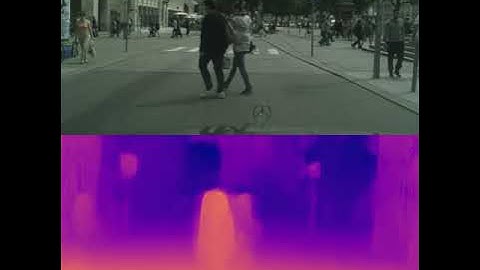 Correlational Monocular Depth Estimation - Demo-Cityscapes-Video