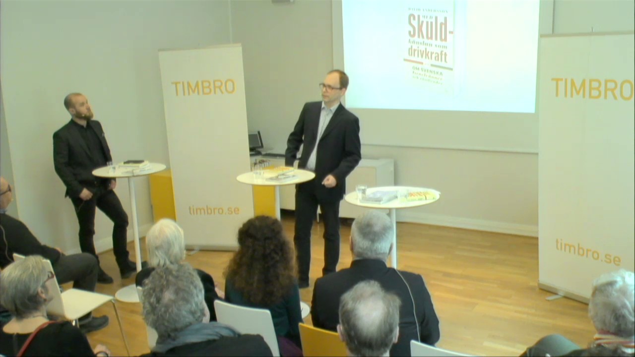 Med skuldkänslan som drivkraft
