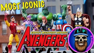 Iconic Marvel Legends Avengers Action Figures with Laser Pants 81!