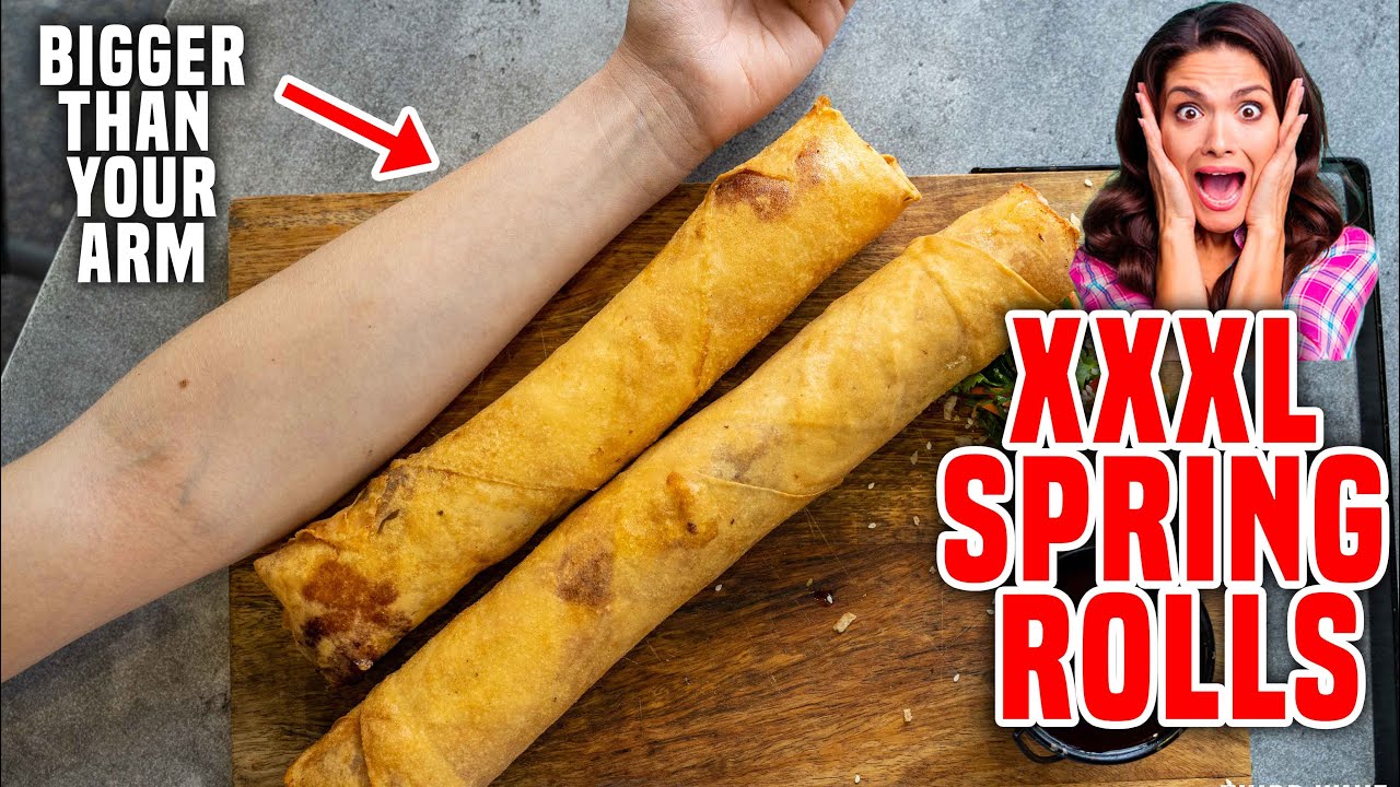 XXXL Spring Roll Third Wave Cafe YouTube