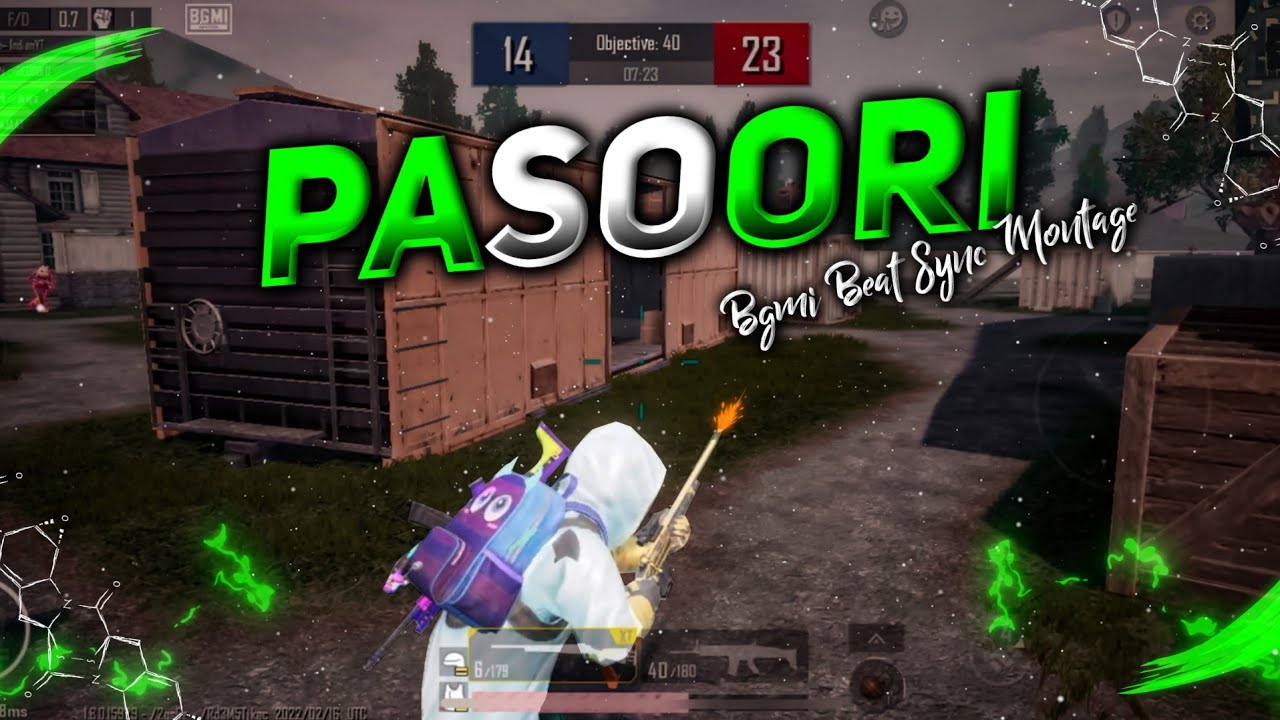 Pasoori Pubg(BGMI) Beat Sync Montage | Pasoori Pubg(BGMI) Montage | Ali Sethi x Shae Gill