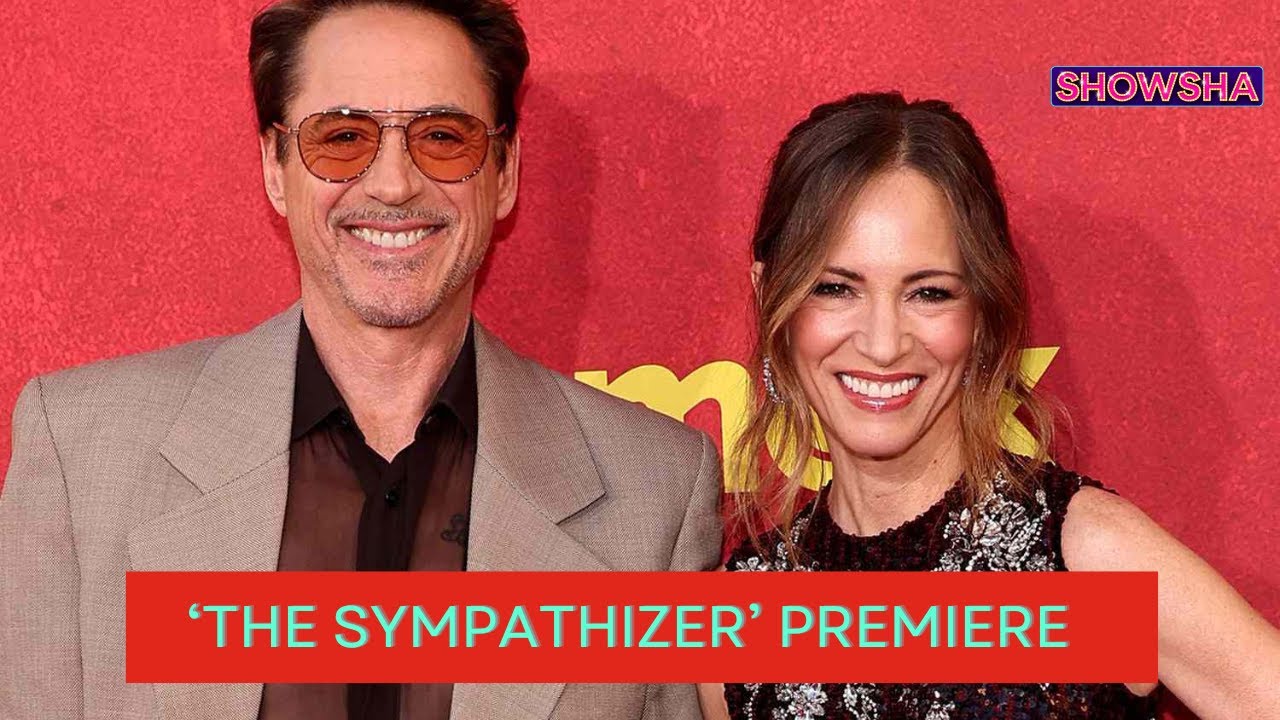 Robert Downey Jr Has Date Night With Wife Susan At 'The Sympathizer' Premiere; WATCH