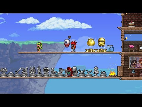 Terraria Master Difficulty With Classless Damage Only (Part 7) - YouTube