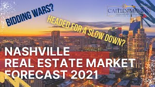 Nashville Housing Market Forecast 2021 [[AUGUST UPDATE]]