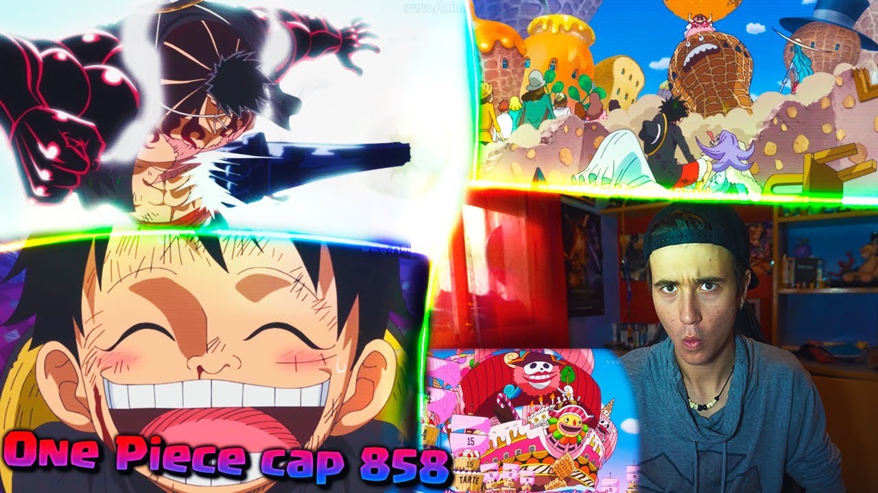 Luffy Pierde El Gear 4 Y Huye Y Katakuri One Piece Cap 858 Mi Reaccion Youtube