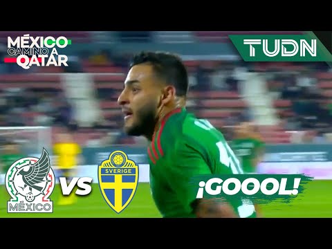 ¡A SOÑAR! Alexis VEGA hace el empate | México 1-1 Suecia | Amistoso Internacional | TUDN