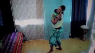 Dancing with my new born baby -”Kuchi Kuchi” - J'odie