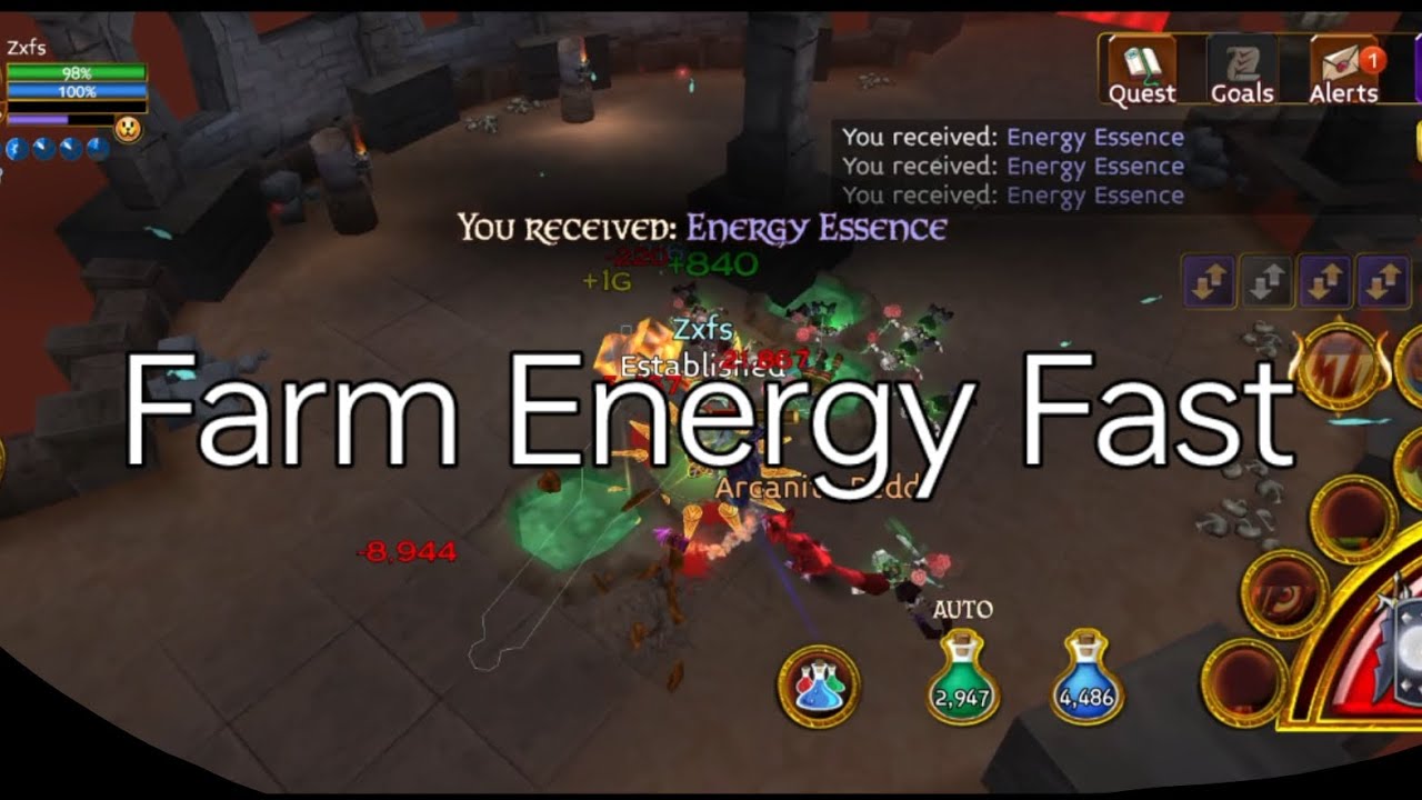 Farming Energy for Events Faster! Arcane Legends Energy Farming Tips.