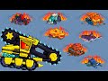 Car Eats Car 3 Полный Разгром Всех БОССОВ на БЕРСЕРКЕРЕ! Играем за хищную тачку с острыми пилами