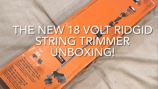 Ridgid 18 volt string trimmer hotsell