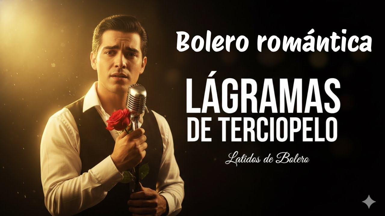 Lágrimas de terciopelo, Bolero Romántico, Canción de Desamor, Voz Masculina, Latidos de Bolero