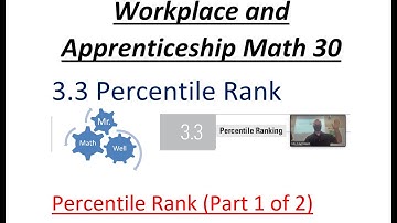 WA 30 3.3 Percentile Rank (#1of2)