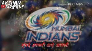 Mumbai Indians Status Only For Mi Loverseditor - Akshay Biradeab Creations,Kharvai Badlapur