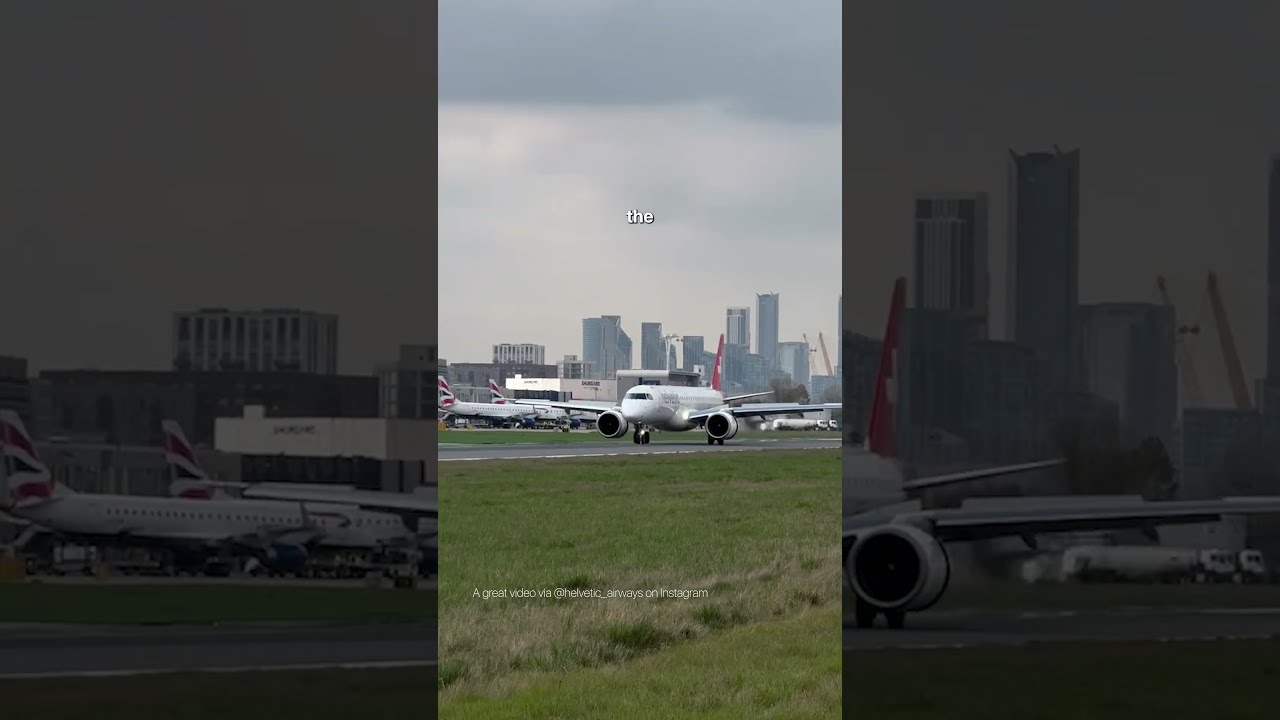 The Biggest E Jet At London City Embraer 195 E2 Record Breaking Commerical Service 