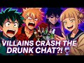 Villains Crash The Drunk Chat ?!  🍷 BNHA / MHA Chat Texting Story