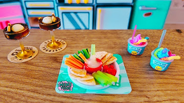 Making *NEW* Miniverse Cafe Series 5 Mini Foods!! #asmr #diy