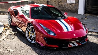 First ferrari 488 pista in london ...