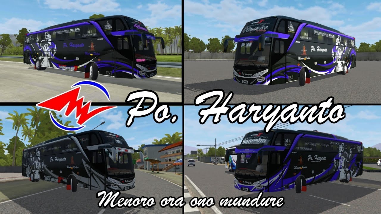 SHARE LIVERY BUSSID SHD PO. HARYANTO BUS SIMULATOR