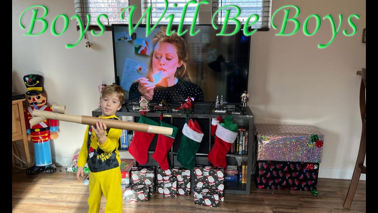 Christmas Morning A Bumble & Wrapping Paper Artillery