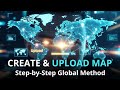 Ap map ko create kar ka upload kasa kar sakta ha👍#creative #map 