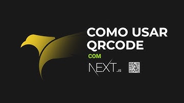 Como criar QRCode no meu site | QRCode + NextJs + typescript