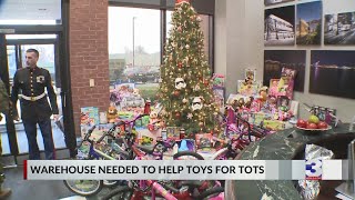 Warehouse needed to help Toys for Tots help kids