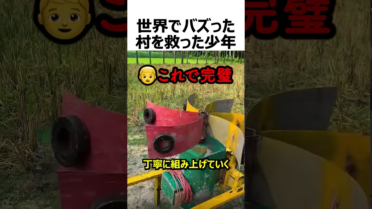 世界でバズった村を救った少年