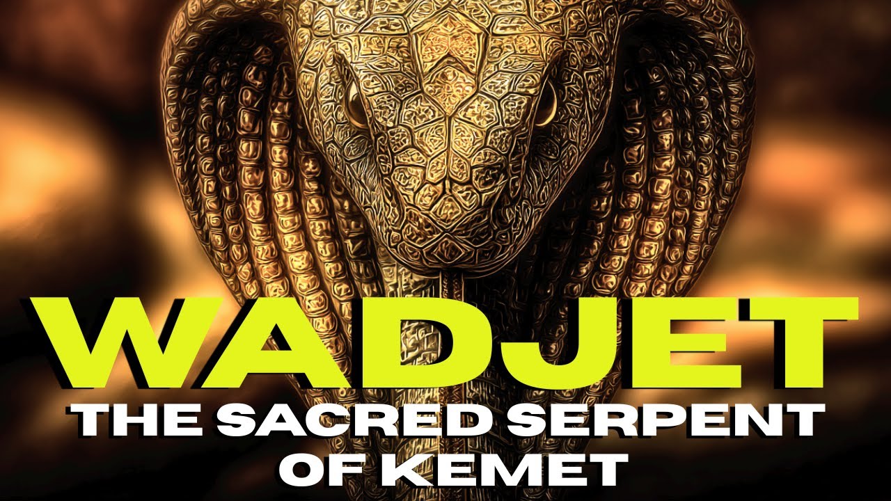 Wadjet: The Serpent of Fire Who Protected the Pharaohs of Kemet