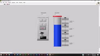 Funcionamiento Elevador en LABVIEW