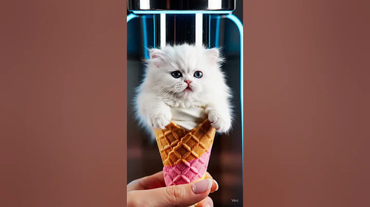 Video 10934101: adorable fluffy persian cat, cream persian cat, color persian cat, meow cute