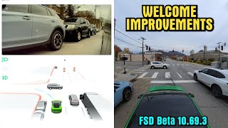 Tesla FSD Beta 10.69.3 - release notes and first drive