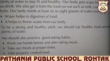 Pathania World Campus- Class 2-Evs Ch-2 Food We Eat Reading Pg-16