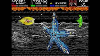 Darius Alpha [3,806,100] ~ 1CC (No Miss) ~ [PC-Engine]