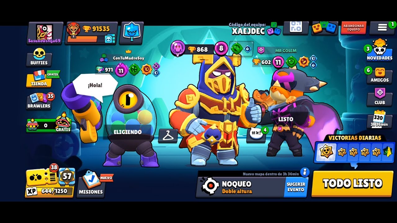 Grom Protector Actua Con Frialdad... BRAWL STARS
