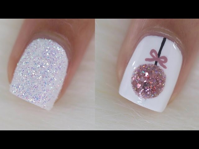 45 Christmas Nail Designs - Simple Christmas Nail Art Ideas