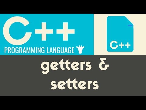 Video: Waarom word getters en setters in c++ gebruik?