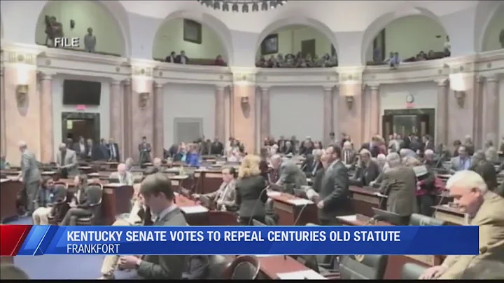 Kentucky Senate votes to repeal centuries old statute