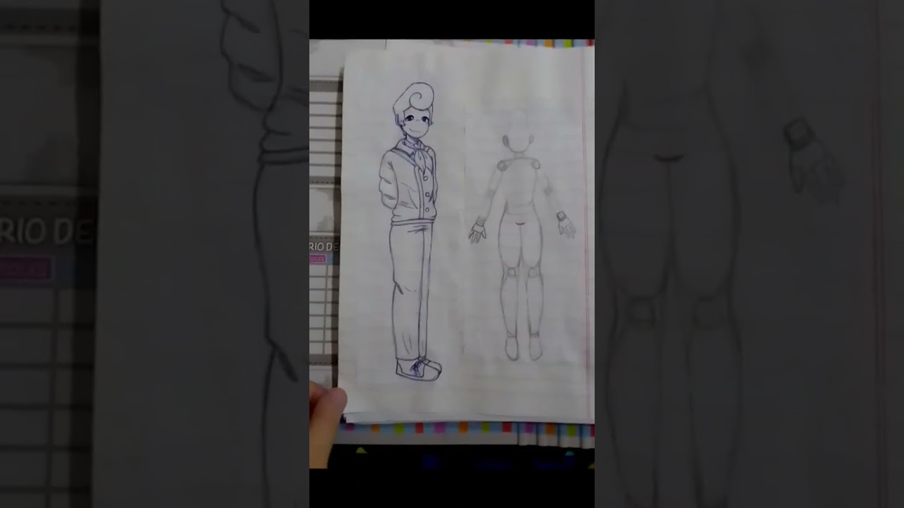 Draws/dibujos (espero que no vean al final lo que me hab&iacute;a dibujo m&iacute; amiga en el cole en m&iacute; mano XD)