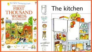 FIRST THOUSAND WORDS in English | The kitchen