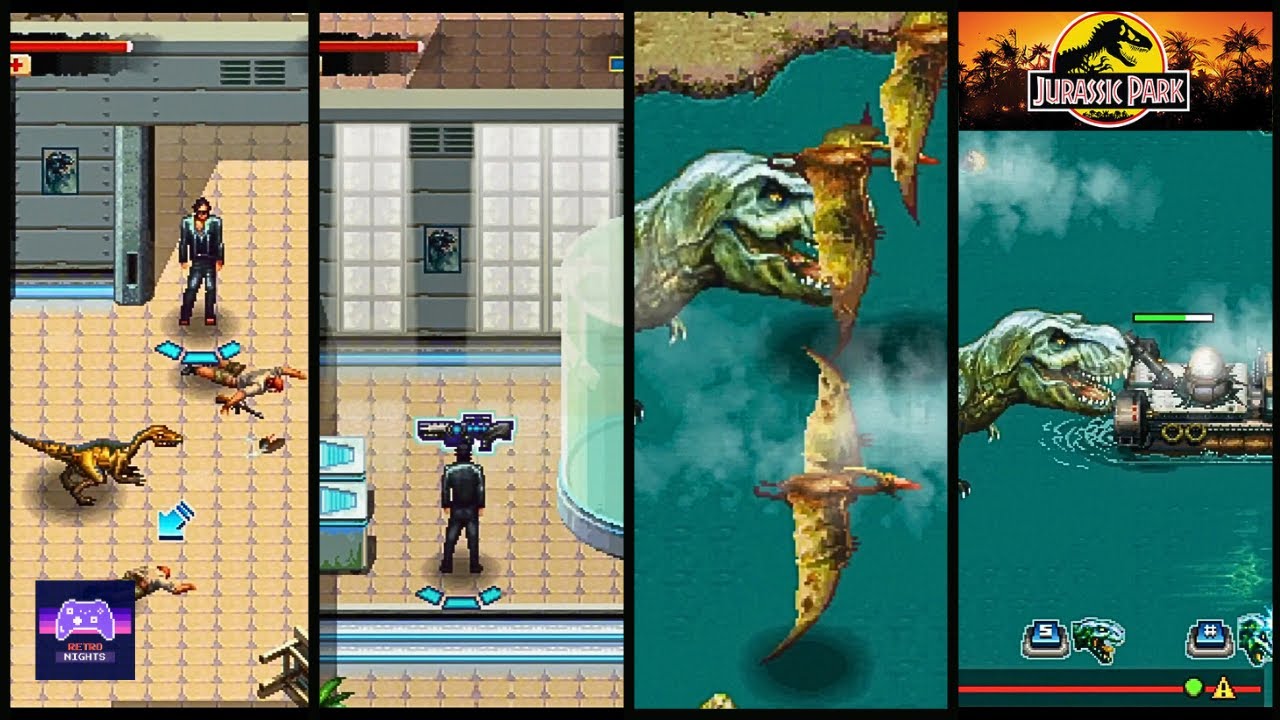 Jurassic Park | Gameloft Java Mobile | Walkthrough Level 7-8