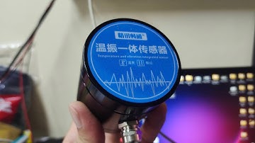 รีวิวการใช้งาน sensor vibation & temperature พอตสื่อสาร RS485