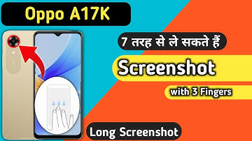 How to take screenshot in Oppo a17k,/Oppo a17k, me screenshot kaise le/screenshot