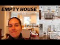 EMPTY HOUSE TOUR // entire home walkthrough before renovations
